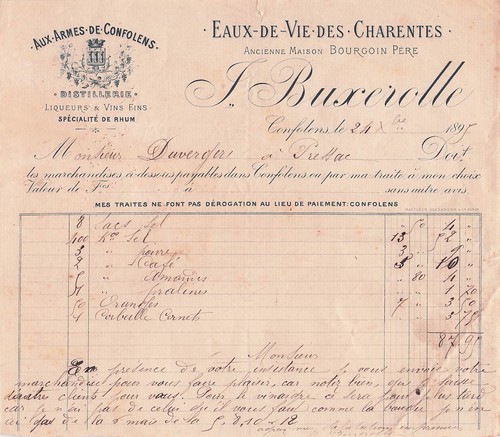 Confolens distillateur - 16,