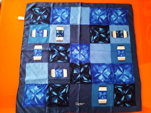 Foulard cartier soie carré - foulard,