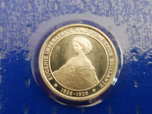 Superbe mini médaille argent - mini-,