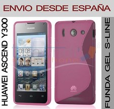 Housse En Gel TPU Rose Pour HUAWEI ASCEND Y300 En Espagne