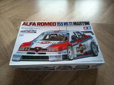 Tamiya 1/24 Martini Alfa Romeo 155 V6 Ti neuve grappes scellées decals Cartograf