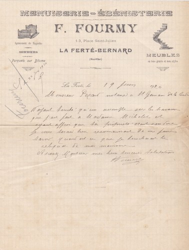 Ferte bernard fourmy - la,