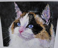 PEINTURE ACRYLIQUE SUR PAPIER