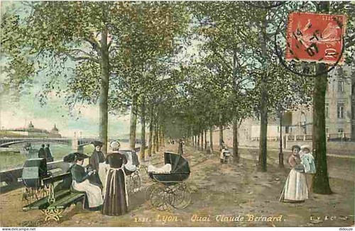 Old postcard lyon - lyon,