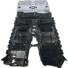 VW SCIROCCO 2010 BLACK MAIN CARPET WITH INSULATION FLOOR