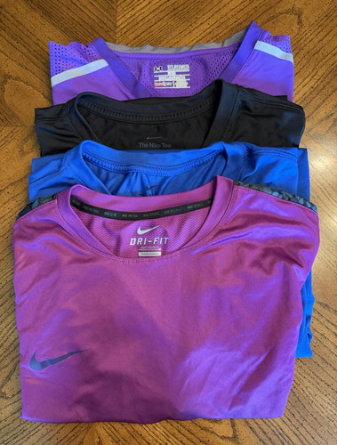 Nike and under armor dri - under,