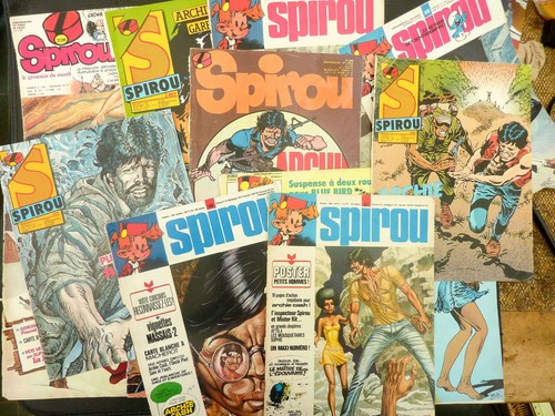 Spirou lot pages - (m21),