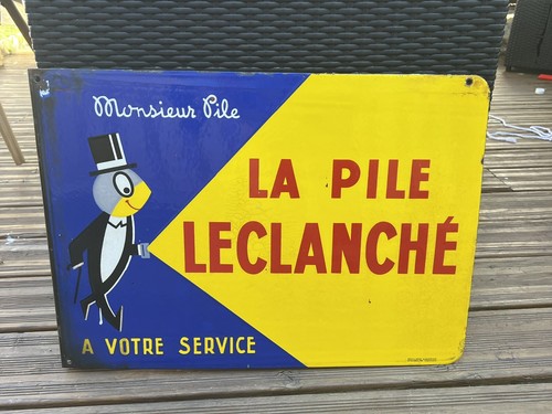 Plaque émaillée biface - émaillée, la