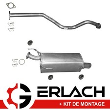 Echappement silencieux pour