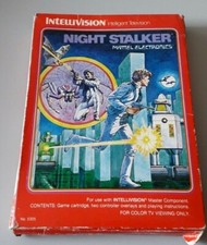 Jeu Mattel Intellivision "Night Stalker" jeu + boîte (n°891S)