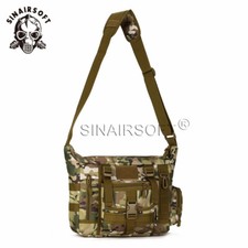 Mens Military Tactical Messenger Shoulder Bag Molle Crossbody Outdoor Laptop Bag