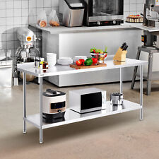 VEVOR Table de Travail Inox