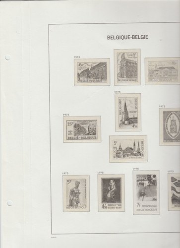 1975 davo belgium - belgium, hingeless