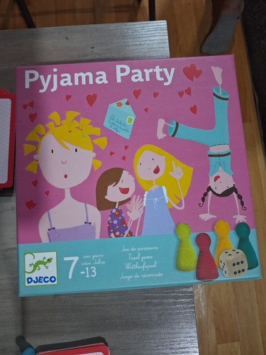 Djeco pyjama party jeu - pyjama, de