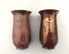 Ancien Paire Vases Art Deco