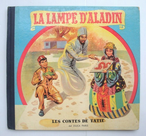 Livre ancien lampe aladin - ancien, la