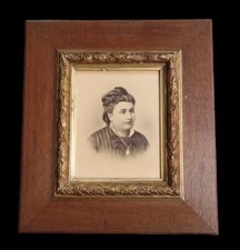 Ancien Cadre Encadrement Bois Et doré 19 Ème /old Frame/Photographie Ancienne