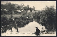 Old postcard Vitré /I.-et-V., Les Bords de la Vilaine 