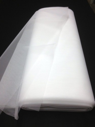 Tulle mariage blanc large - tulle,