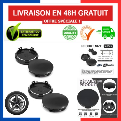 Caches moyeux mm - 4, caches-moyeux