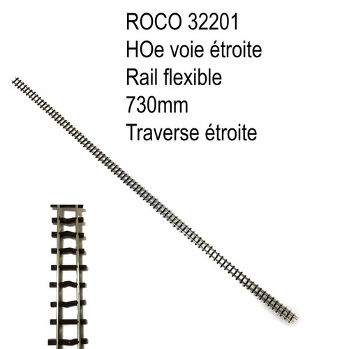 Rail flexible 730mm