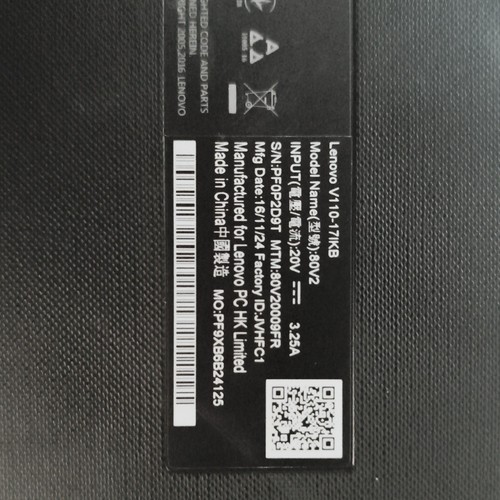 Lenovo v110 17ikb - lenovo, 17,3"