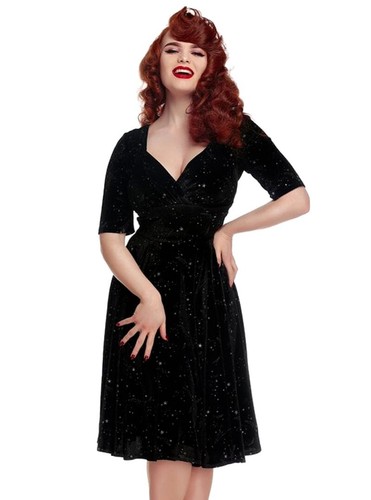 Robe noire soirée soir pin - noire,