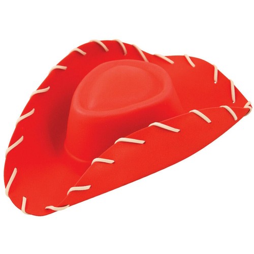 Chapeau cowboy cowgirl rouge - cowboy,