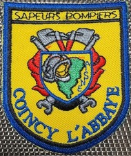 ECUSSON PATCH SAPEURS POMPIERS