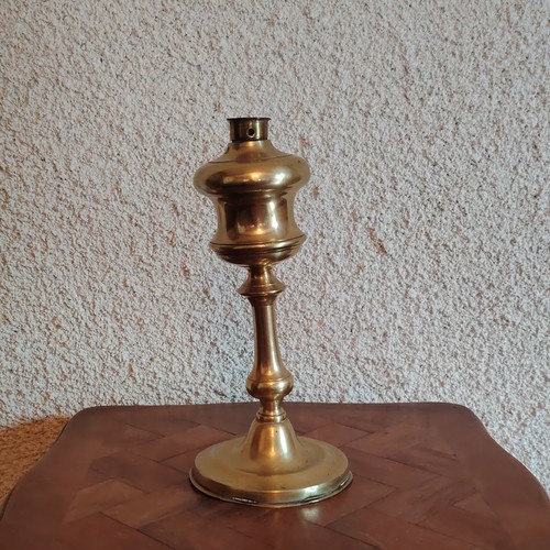 Bougeoir sur pied laiton - sur,