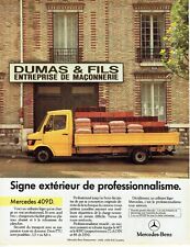 1985 Mercedes-Benz 409D Utility Van Advertising 1019