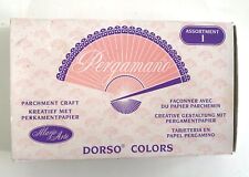 Pergamano Parchment Craft Dorso Colors Crayons Box Set 8 Colors Assortment 1