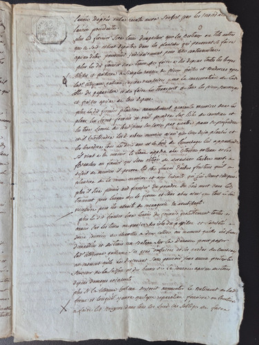 Manuscrit consulat 1801 - consulat,