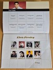 TIMBRE Autriche Collector Elvis Presley avec bloc **