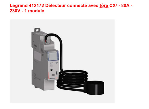 Legrand 412172 délesteur - legrand,