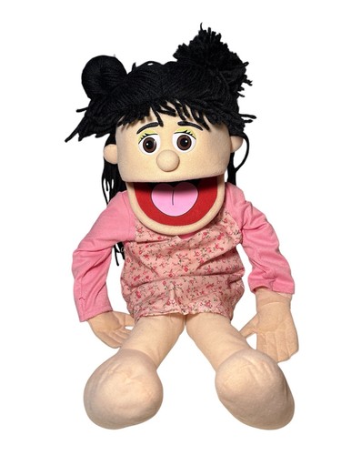 Silly puppet susie - puppet, peach