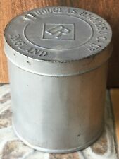 Vintage Ancien Douglas Rhodes & co. Ltd. Adv. Panneau. Repasser Boite Cigarette