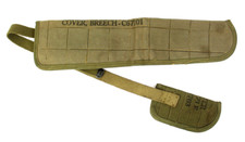 Housse de protection pour mitrailleuse US - US ARMY WW2 ( matériel original )