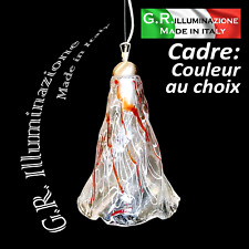 Lampe suspendue moderne verre