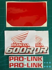 Honda XR 600 1989 plaque EU