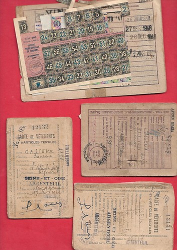 Argenteuil ww2 lot de 4 - de,