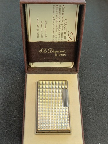 Beau briquet vintage dupont - briquet, st