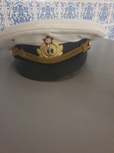 Urss marine casquette officier - marine,
