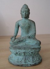 Antique Ancien Bronze BUDDHA