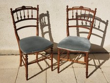 2 chaises anciennes style Napoléon III