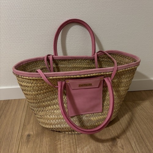 Jacquemus sac panier paille - sac,