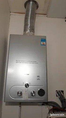 Chauffe eau instantané gaz - eau,