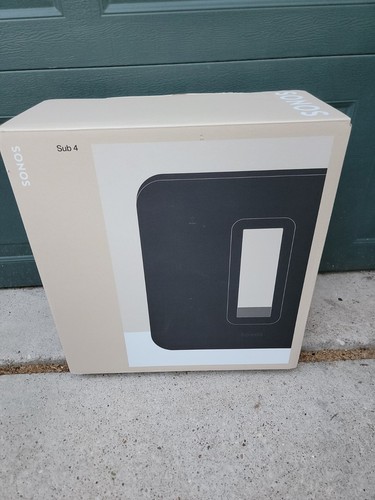 Sonos sub black empty box - 4,