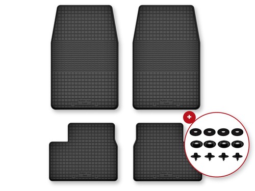 Tapis sol caoutchouc bac - sol,