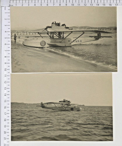 Photo ancienne hydravion - photo,